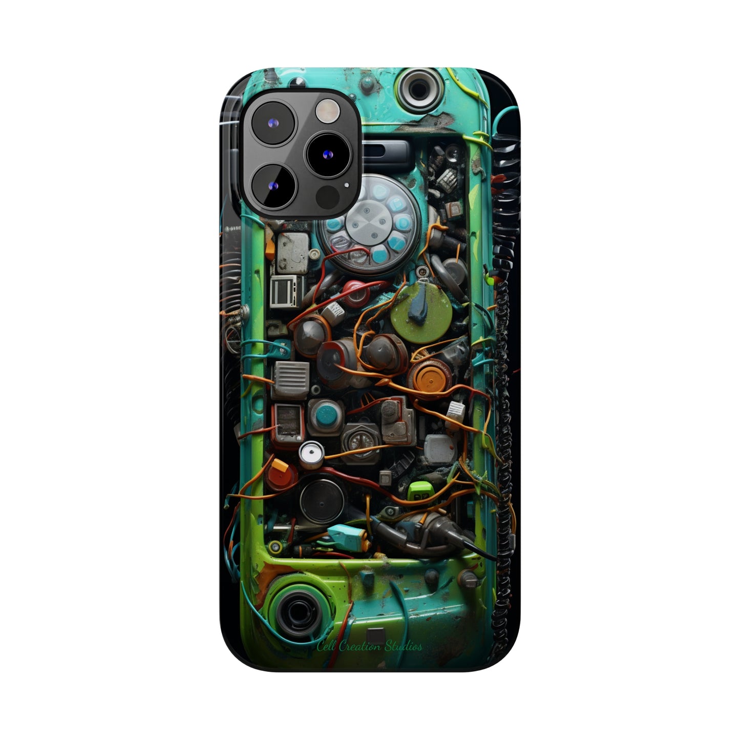 Introducing the "Mechanical Wonders" Cell Phone Case – Peek Inside with Intricate Cell Phone Inner Workings -Slim Phone Cases