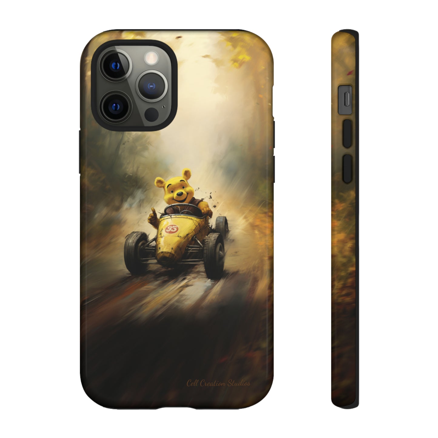 "Winnie-the-Pooh's Victory Lap" Phone Case -Tough Cases