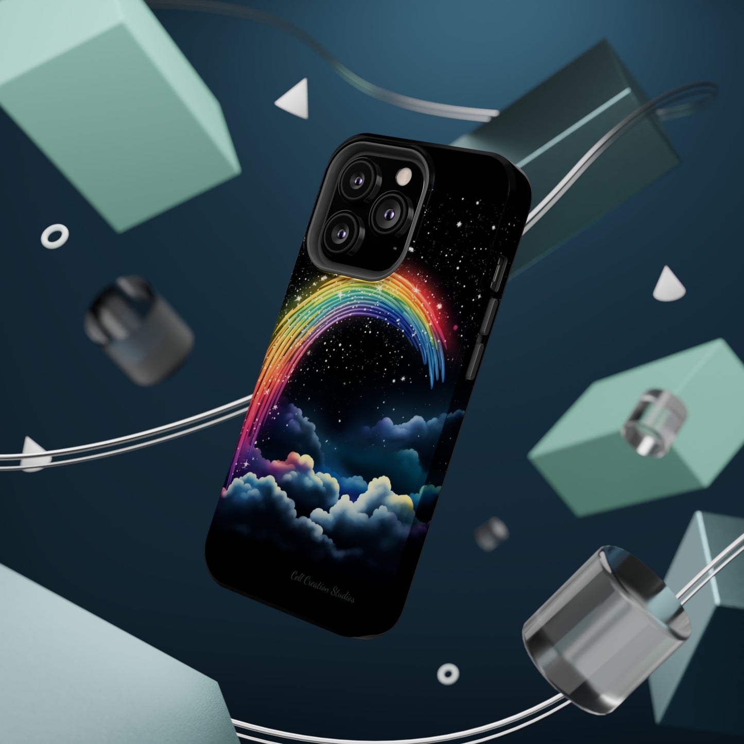 "Starry Night Rainbow" Cell Phone Case -MagSafe Tough Cases