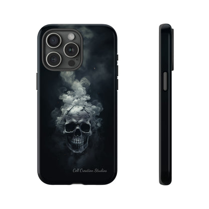 "Ethereal Skull Noir" -Tough iPhone Cases