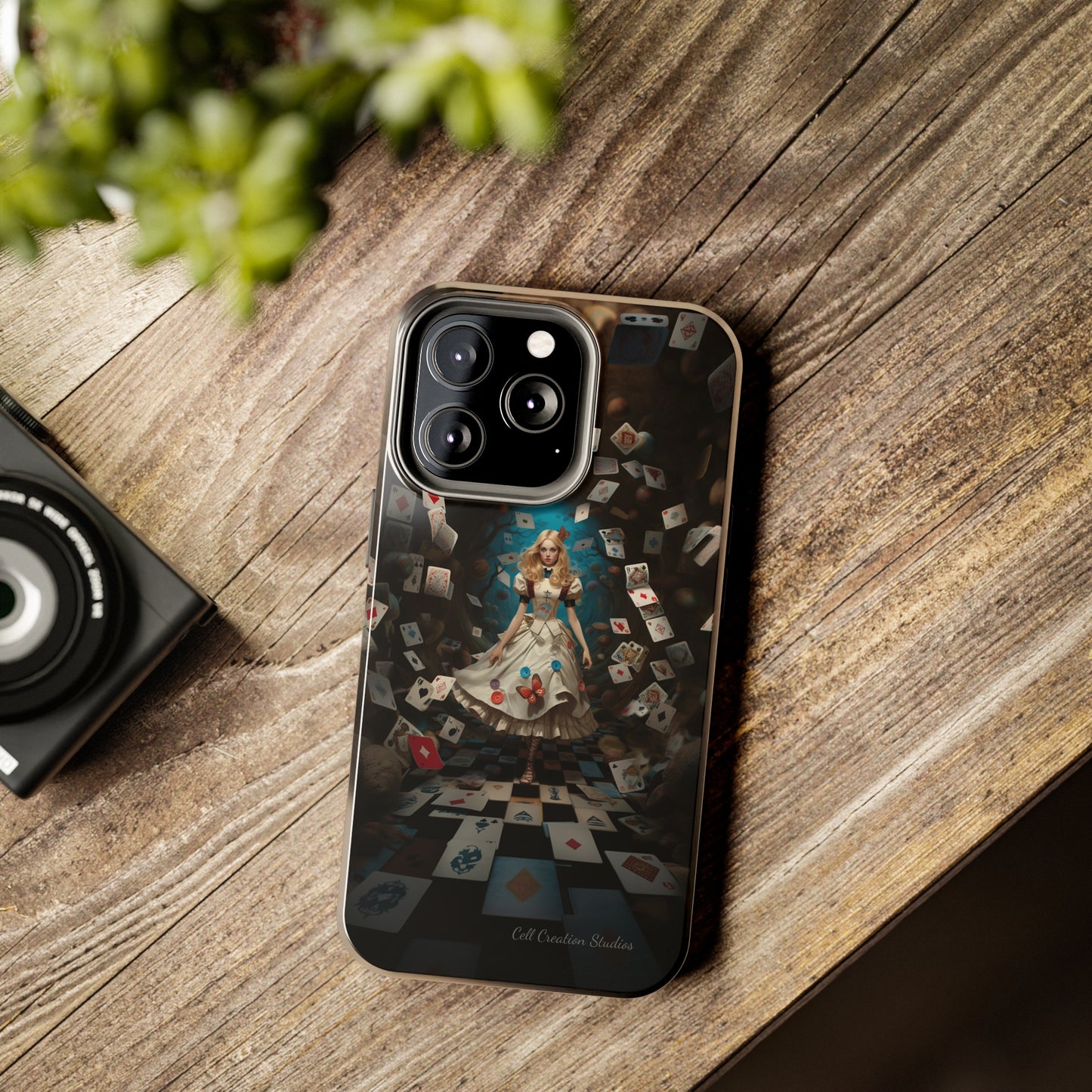 Introducing the "Alice in Wonderland" Cell Phone Case – A Journey Through Imagination -Tough Phone Cases