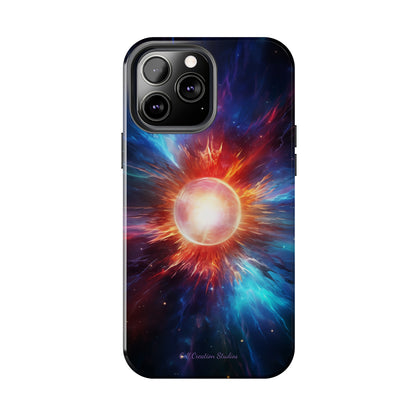 Introducing the "Stellar Cataclysm" Cell Phone Case – Capture the Cosmic Drama of a Neutron Star Explosion! -Tough Phone Cases