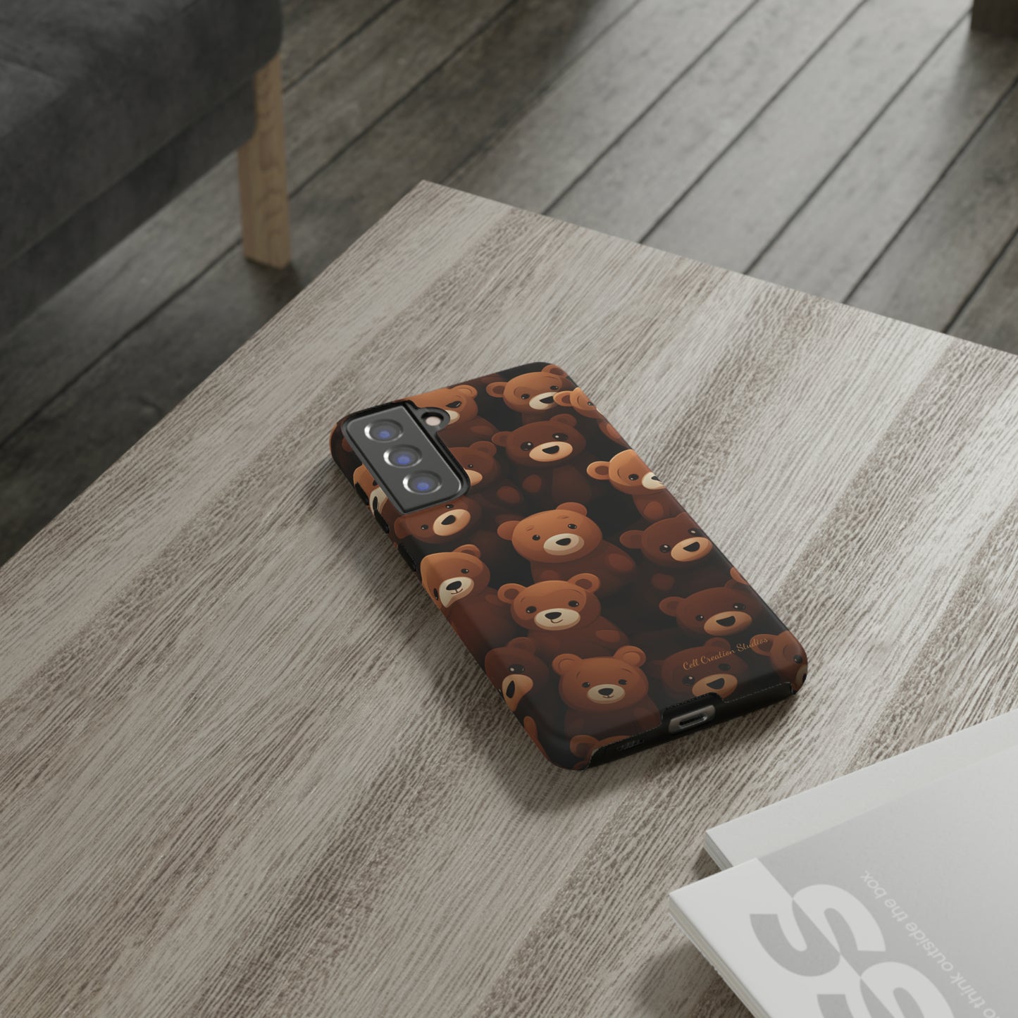 "Bear Hug Haven" -Tough Phone Cases