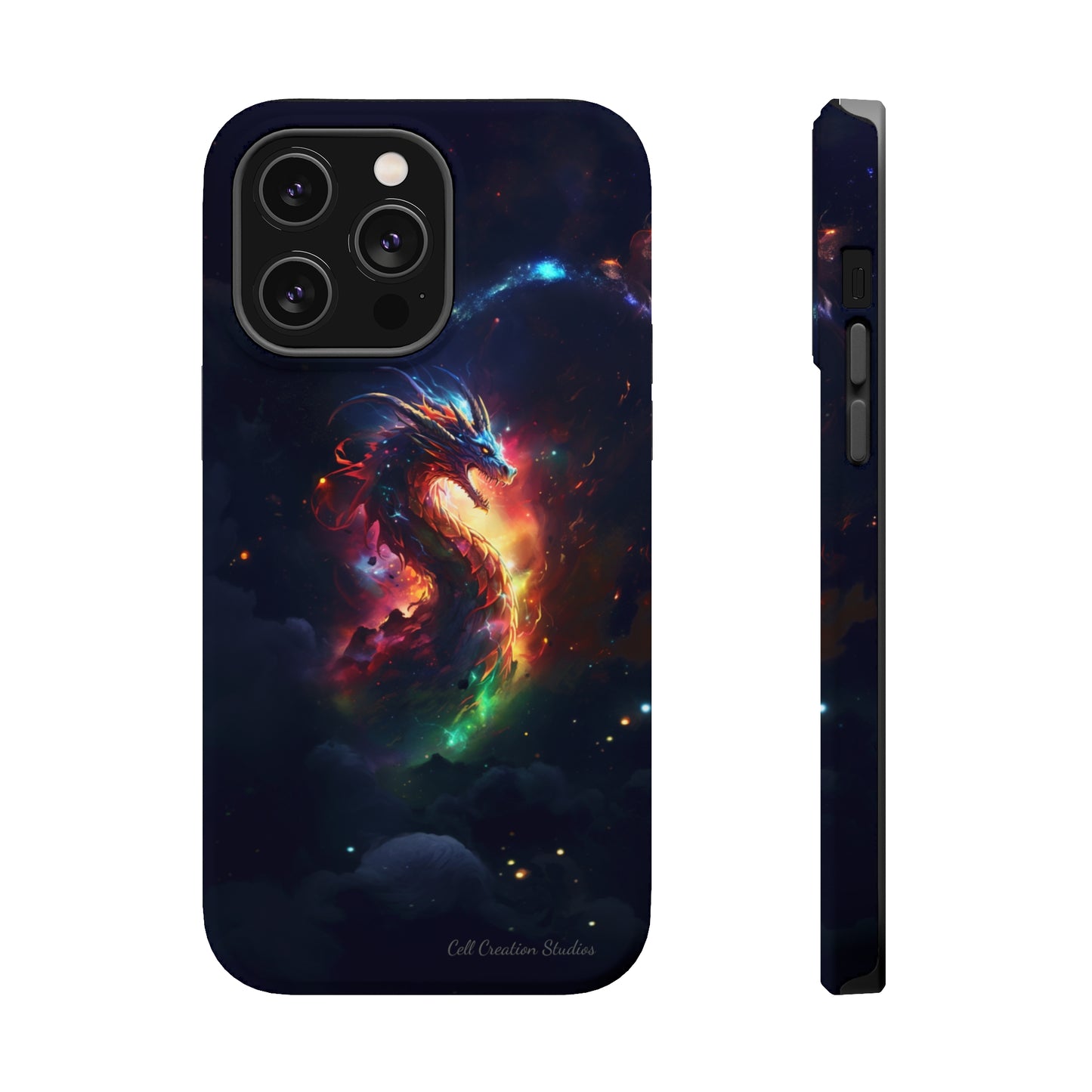 "Cosmic Dragon Unleashed" -MagSafe Tough iPhone Cases