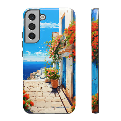 "Mediterranean Bliss Horizon" -Tough Samsung Phone Cases