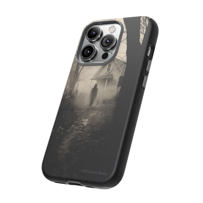 Introducing the "Ethereal Encounter" Cell Phone Case – Unveil the Mystery of the Ghostly Presence -Tough Cases