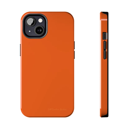 "Orange Burst" -Tough iPhone Cases