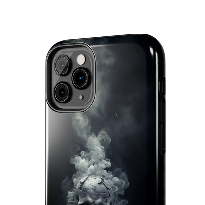 "Ethereal Skull Noir" -Tough iPhone Cases