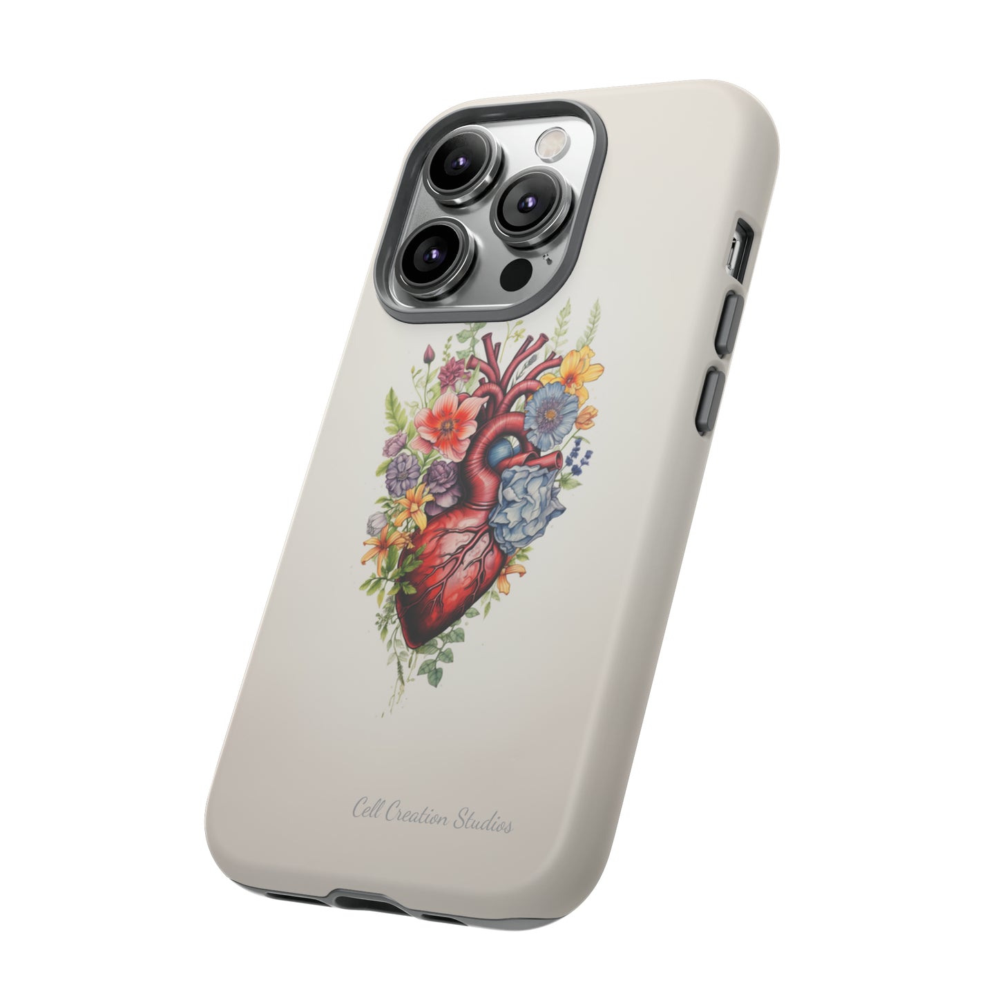 "Blooming Hearts" -Tough iPhone Cases