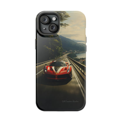 "Tropical Thrill Ferrari Edition" -MagSafe Tough iPhone Cases