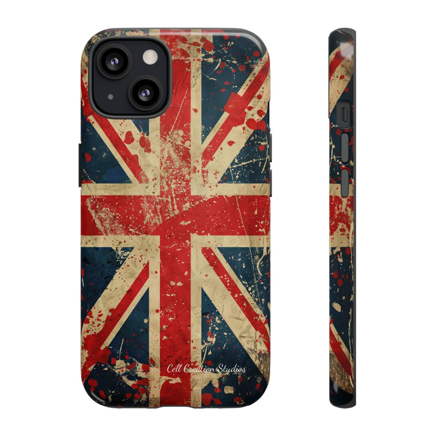 "Union Jack Flag" -Tough iPhone Cases