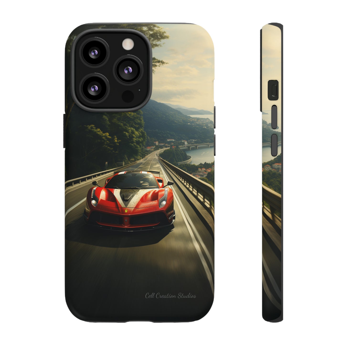 "Tropical Thrill Ferrari Edition" -Tough iPhone Cases