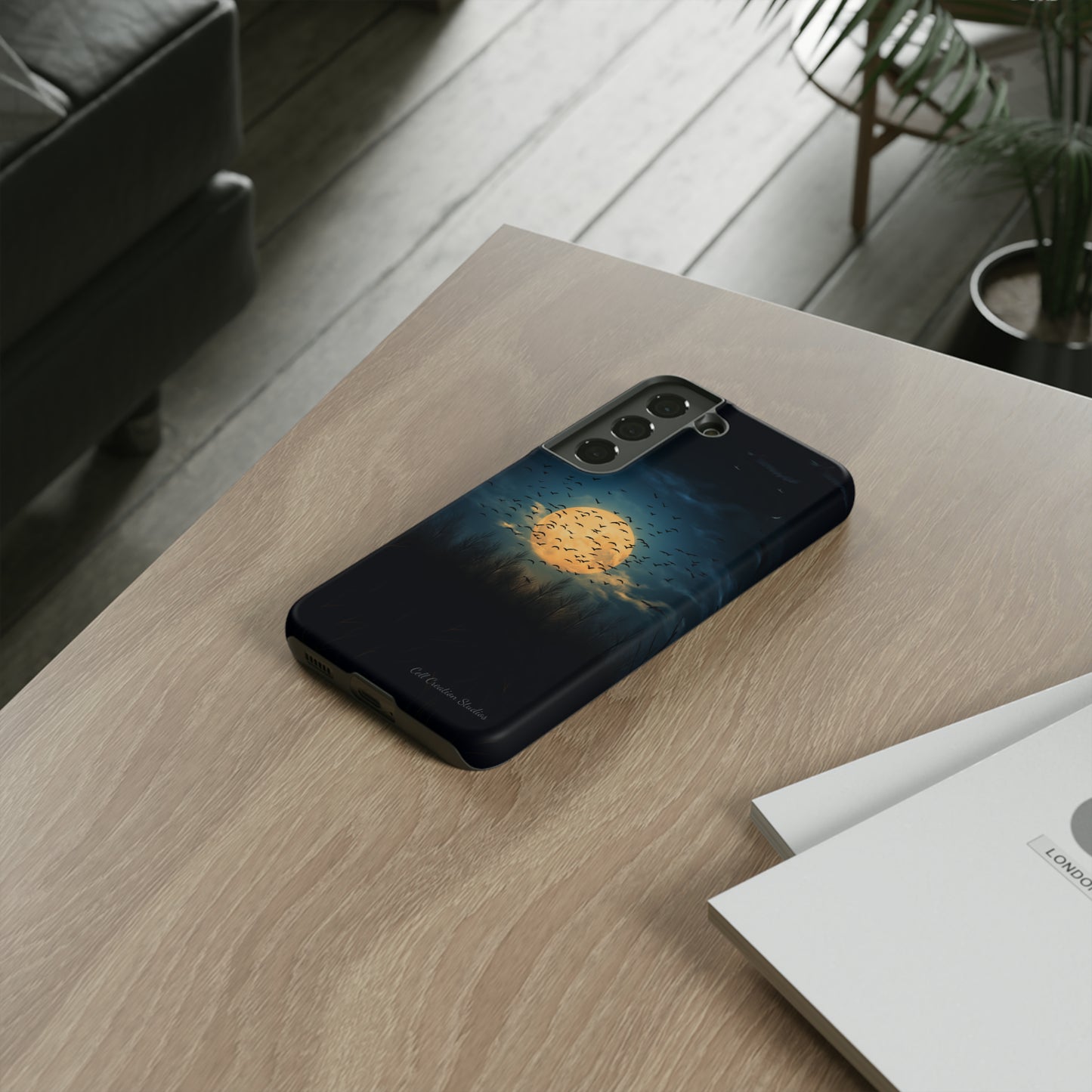 "Lunar Serenity" -Tough Samsung Phone Cases