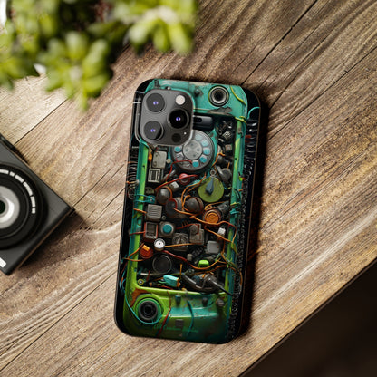 Introducing the "Mechanical Wonders" Cell Phone Case – Peek Inside with Intricate Cell Phone Inner Workings -Slim Phone Cases