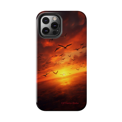 Introducing the "Sunset Soar" Cell Phone Case – Embrace Freedom and Beauty -Tough Phone Cases