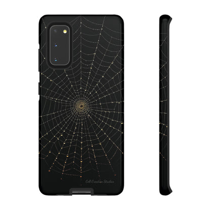 "Silken Noir Guardian" -Tough Samsung Phone Cases