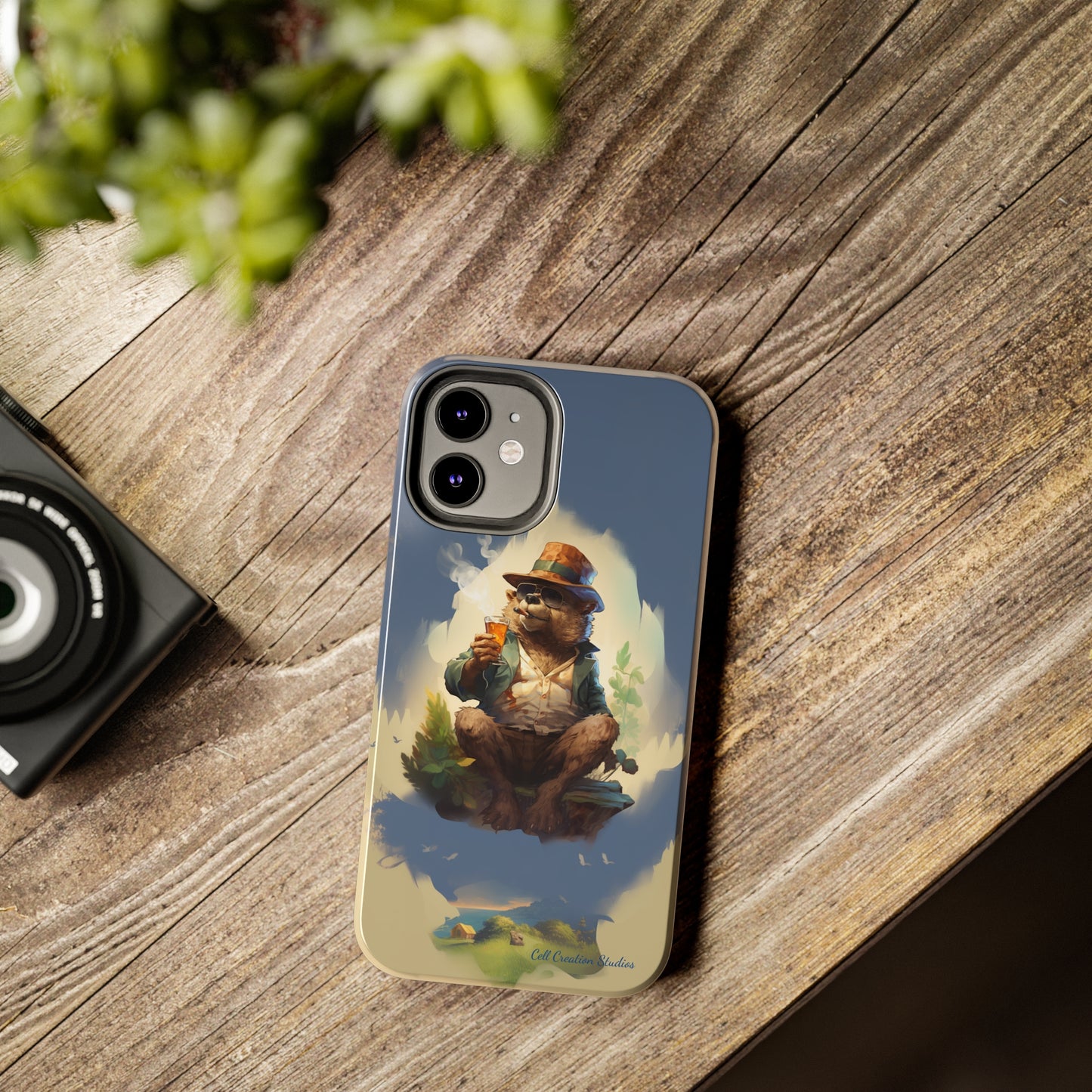 Introducing the "Bear's Homeward Bound" Cell Phone Case – Where Dreams of Home Come Alive -Tough Phone Cases