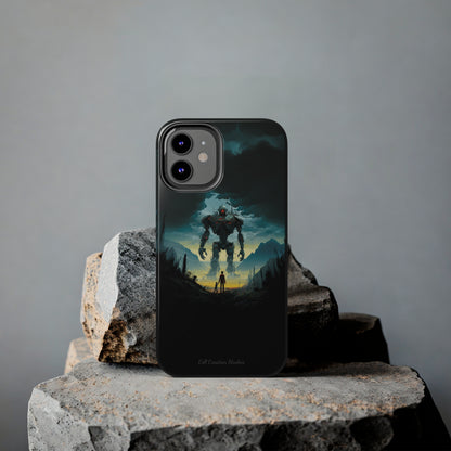 Introducing the "Rising Titan" Cell Phone Case – Witness the Astonishing Emergence of a Giant Robot! -Tough Phone Cases