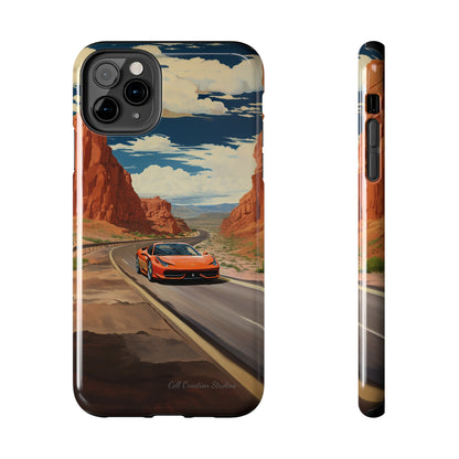 "Desert Racer Ferrari Edition" -Tough iPhone Cases