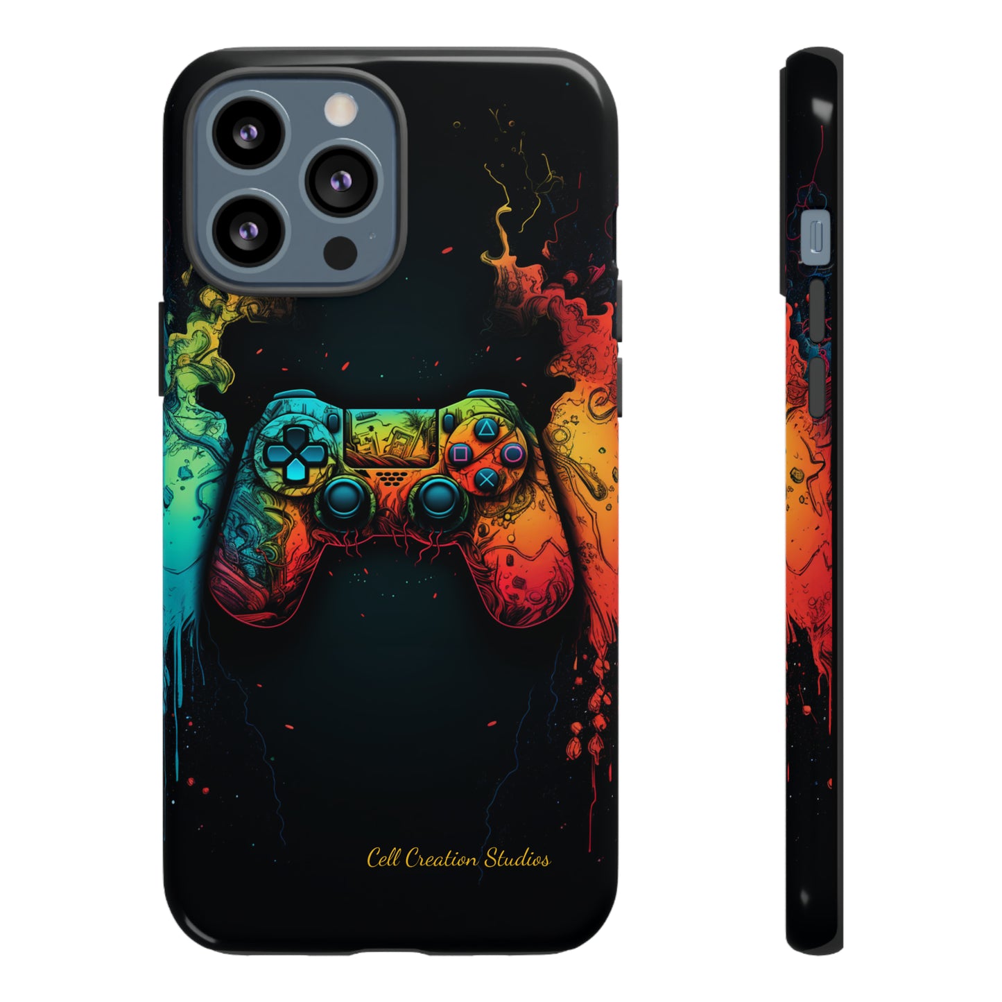 "ColorBlast Gaming" -Tough iPhone Cases