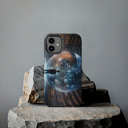 Introducing the "Library Luminary" Cell Phone Case – Where Knowledge Meets Mystery -Tough Phone Cases