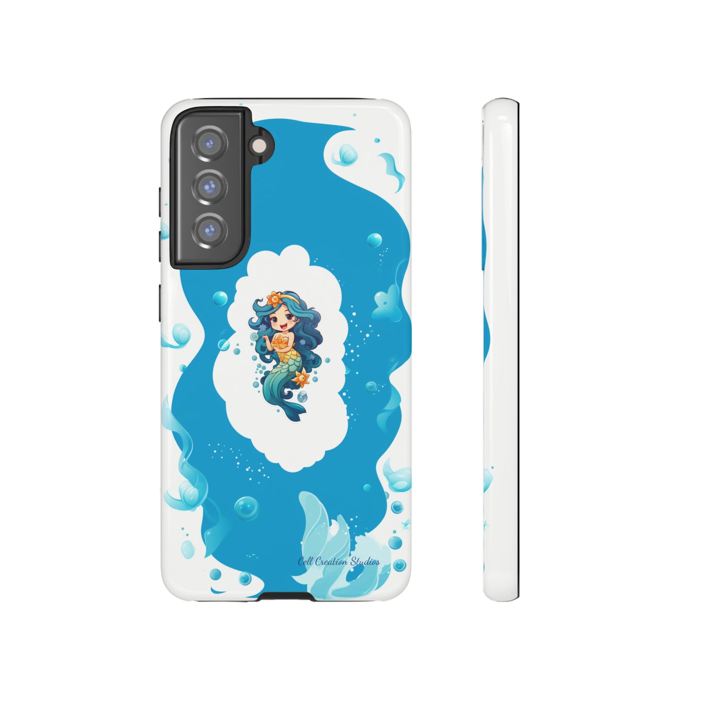 "Mermaid Elegance" -Tough Samsung Phone Cases