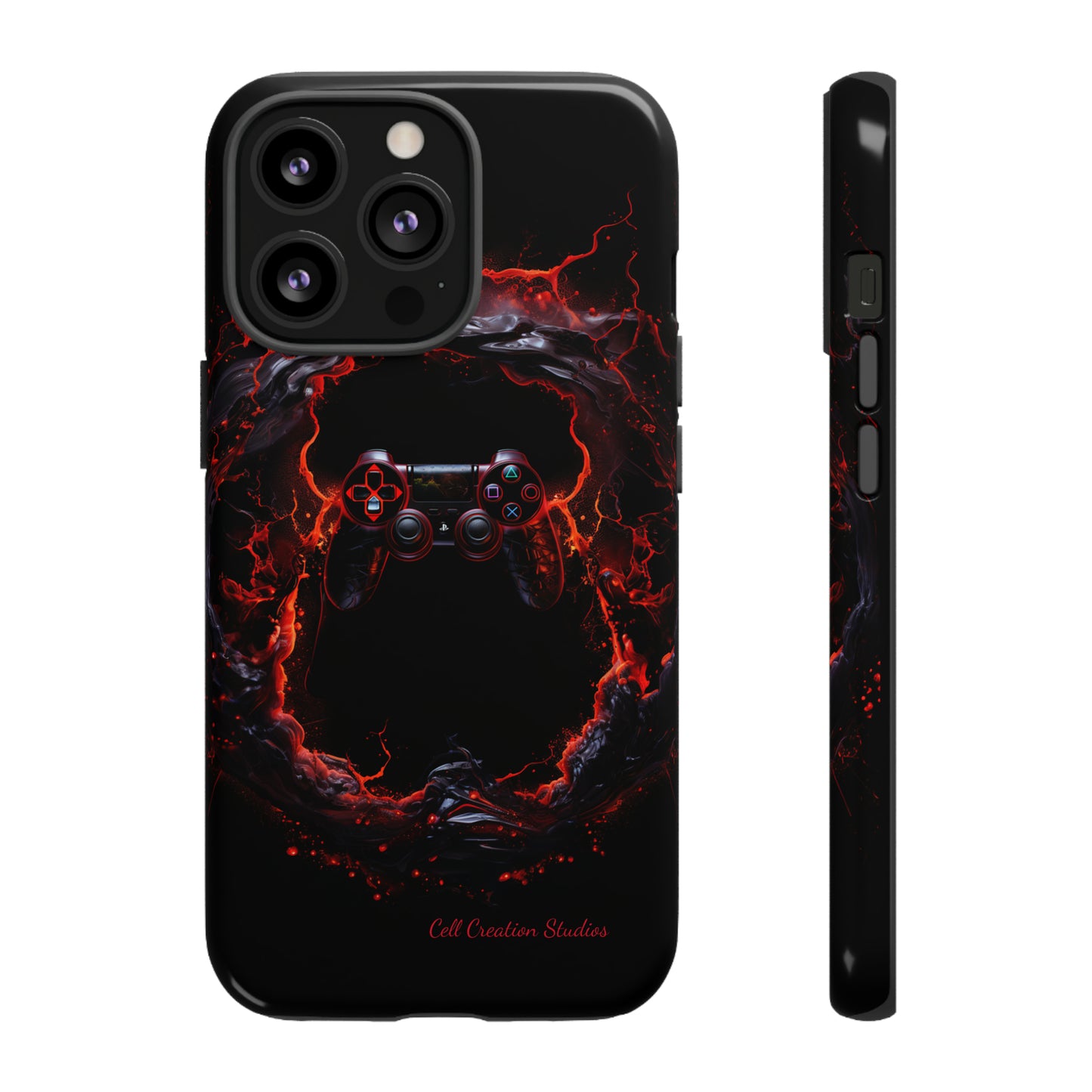 "InfernoGamer Plasma Burst" -Tough iPhone Cases