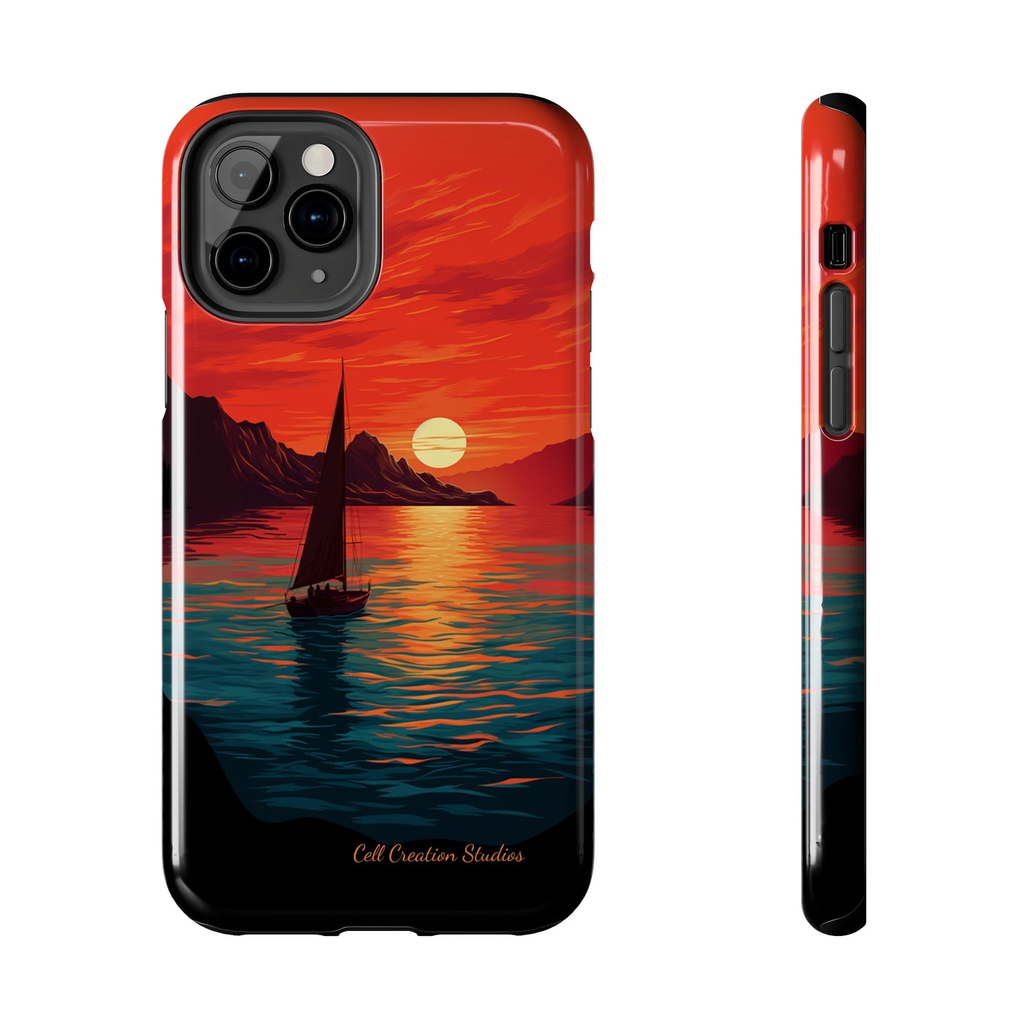 "Serenity at Sunset" -Tough iPhone Cases