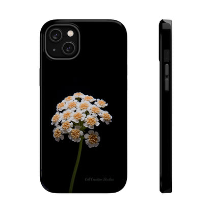 "Elegant Yarrow Bloom" Phone Case -MagSafe Tough Cases