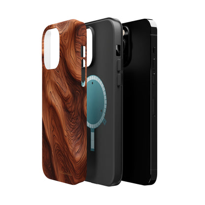 The "Eternal Woodgrain" Phone Case -MagSafe Tough Cases