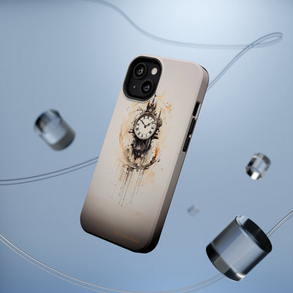 Introducing the "Elegant Clockwork" Cell Phone Case – Embrace Timekeeping with Style and Grace -MagSafe Tough Cases