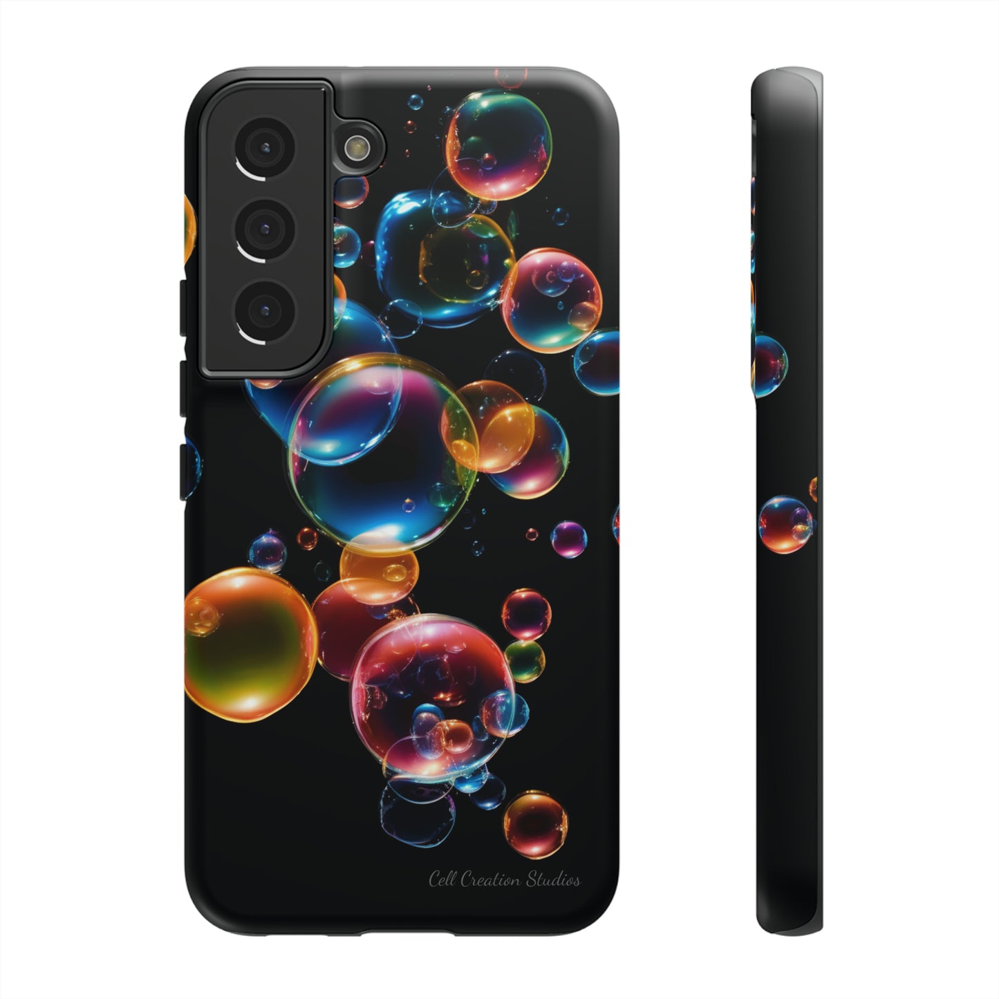 Elevate Your Phone's Aesthetic with our "BubbleBurst" Cell Phone Case -Tough Cases