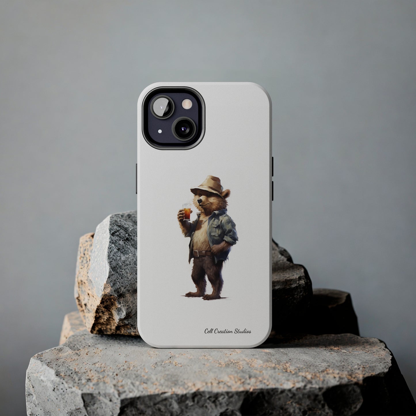 Introducing the "Bear Cheers" Cell Phone Case – The Fun Companion -Tough Phone Cases