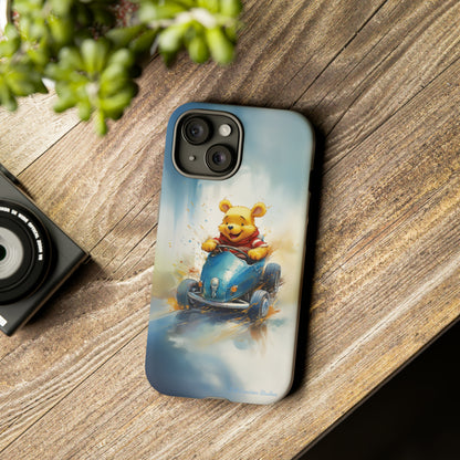 "Winnie-The-Pooh's Race Day" Phone Case -Tough Cases