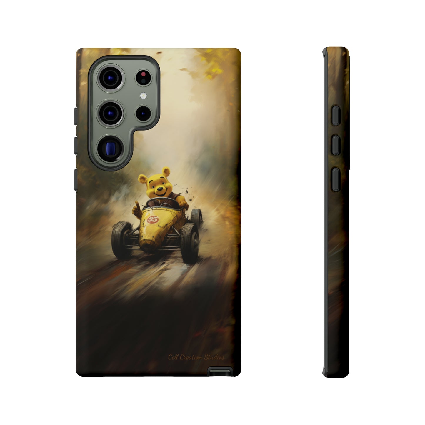 "Winnie-the-Pooh's Victory Lap" Phone Case -Tough Cases