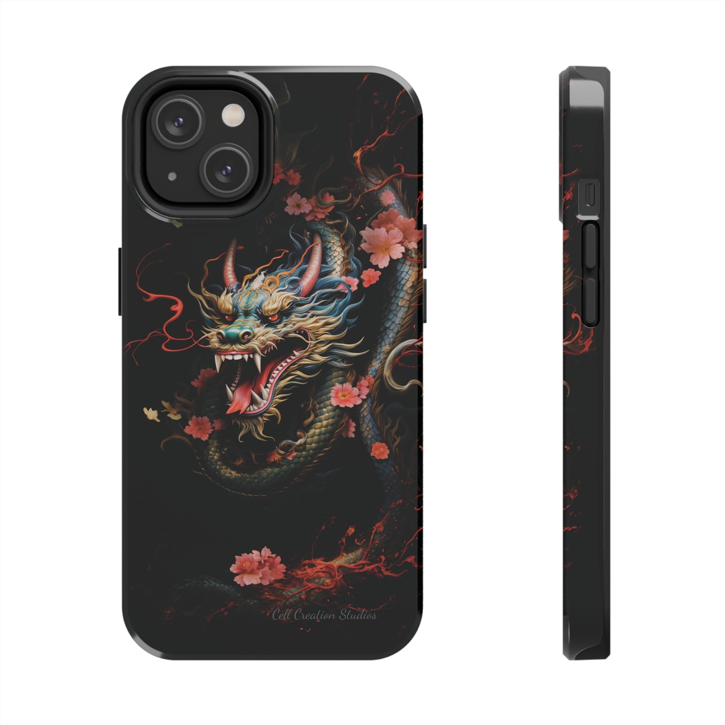 Introducing the "Mystical Japanese Dragon" Cell Phone Case – Unleash the Dragon's Power -Tough Phone Cases