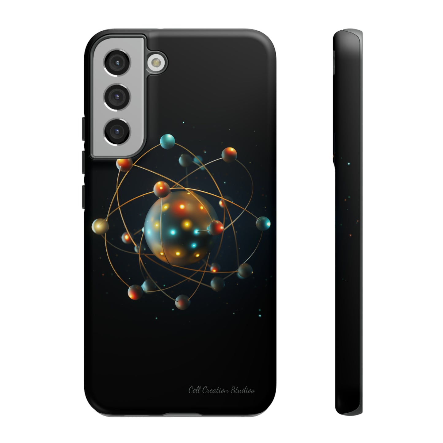 The "Atomic Elegance" Phone Case -Tough Cases