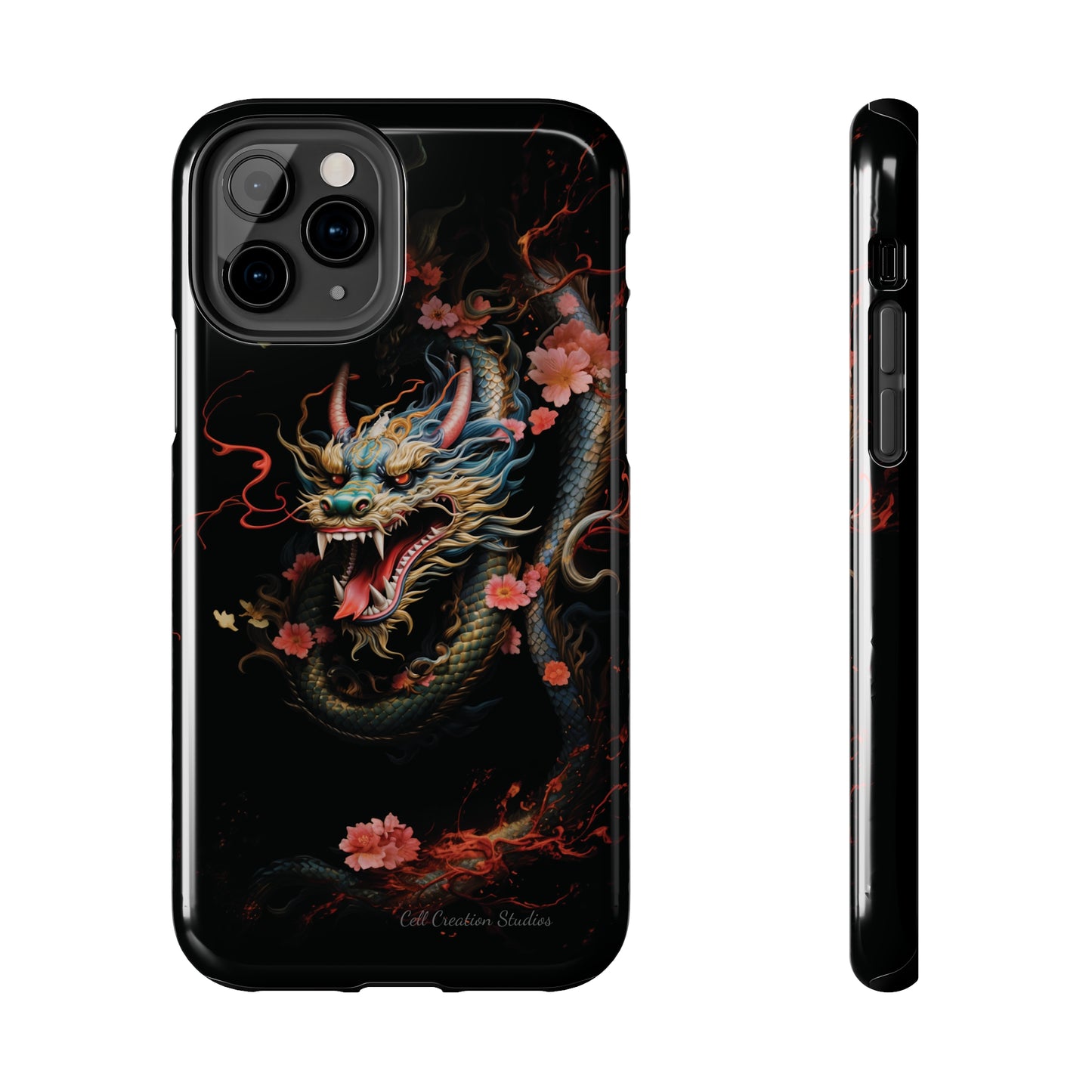 Introducing the "Mystical Japanese Dragon" Cell Phone Case – Unleash the Dragon's Power -Tough Phone Cases