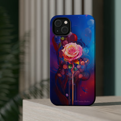 "Dreamy Rose Bloom Fantasy" -MagSafe Tough iPhone Cases