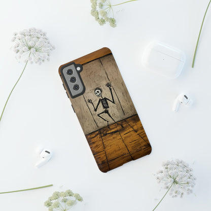 "Groovy Bones Skeleton" -Tough Samsung Phone Cases