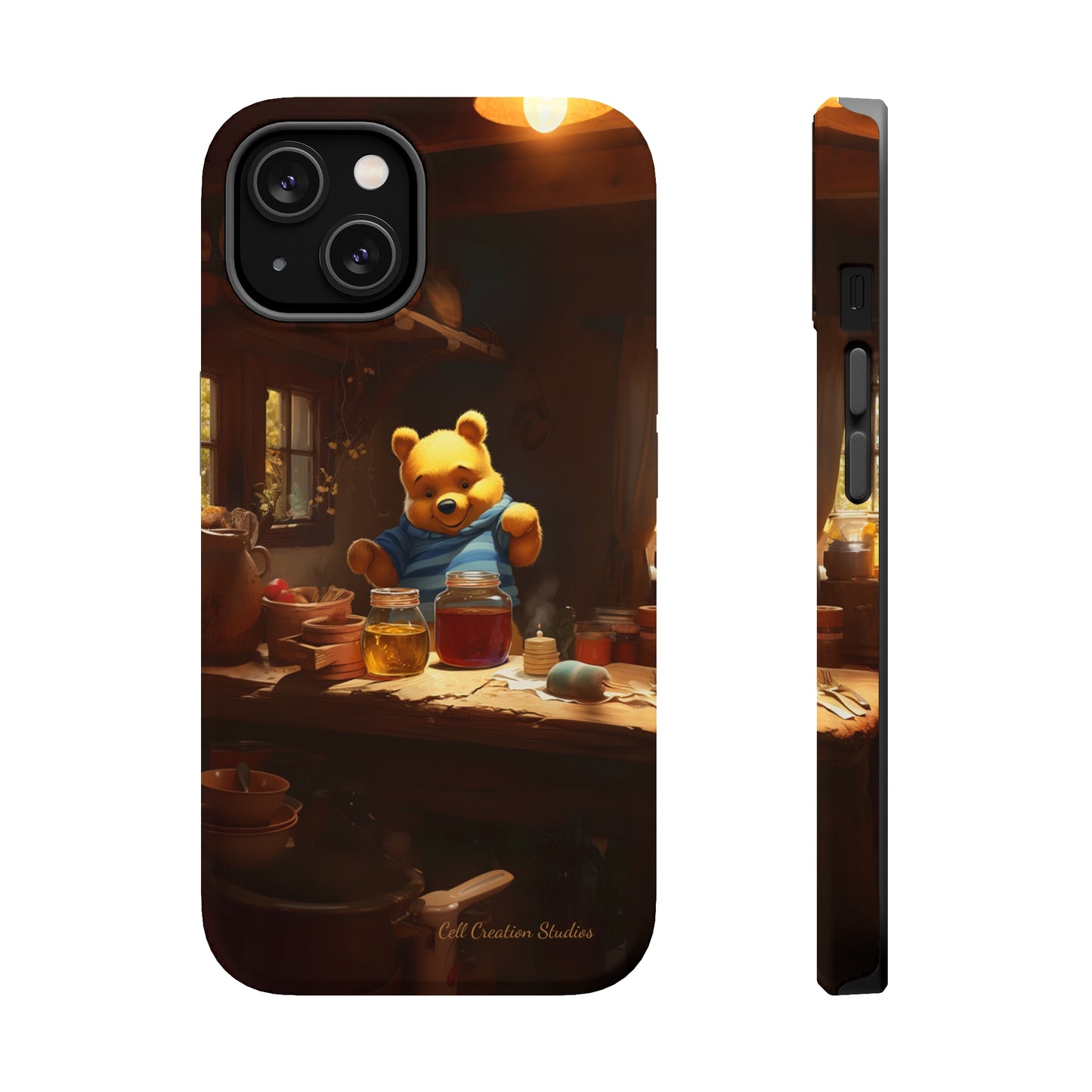 Introducing the "Winnie-The-Pooh's Honey Haven" Cell Phone Case – A Sweet Nostalgic Delight -MagSafe Tough Cases