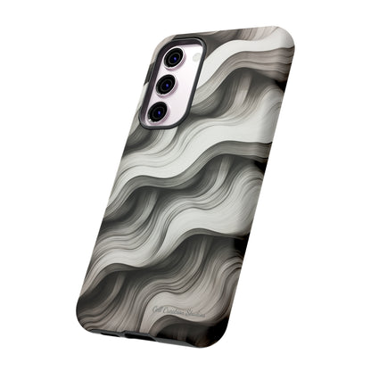 The "Geometric Waves" Cell Phone Case -Tough Cases