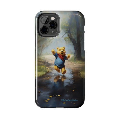 Introducing the "Winnie-The-Pooh Puddle Splash" Cell Phone Case – A Splash of Nostalgic Fun -Tough Phone Cases