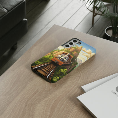 The "Mountain Journey Train" Character Phone Case-Tough Cases