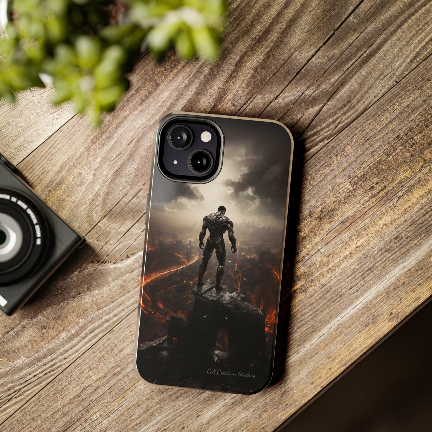 Introducing the "Cyber Guardian" Cell Phone Case – Embrace Futuristic Heroism -Tough Phone Cases