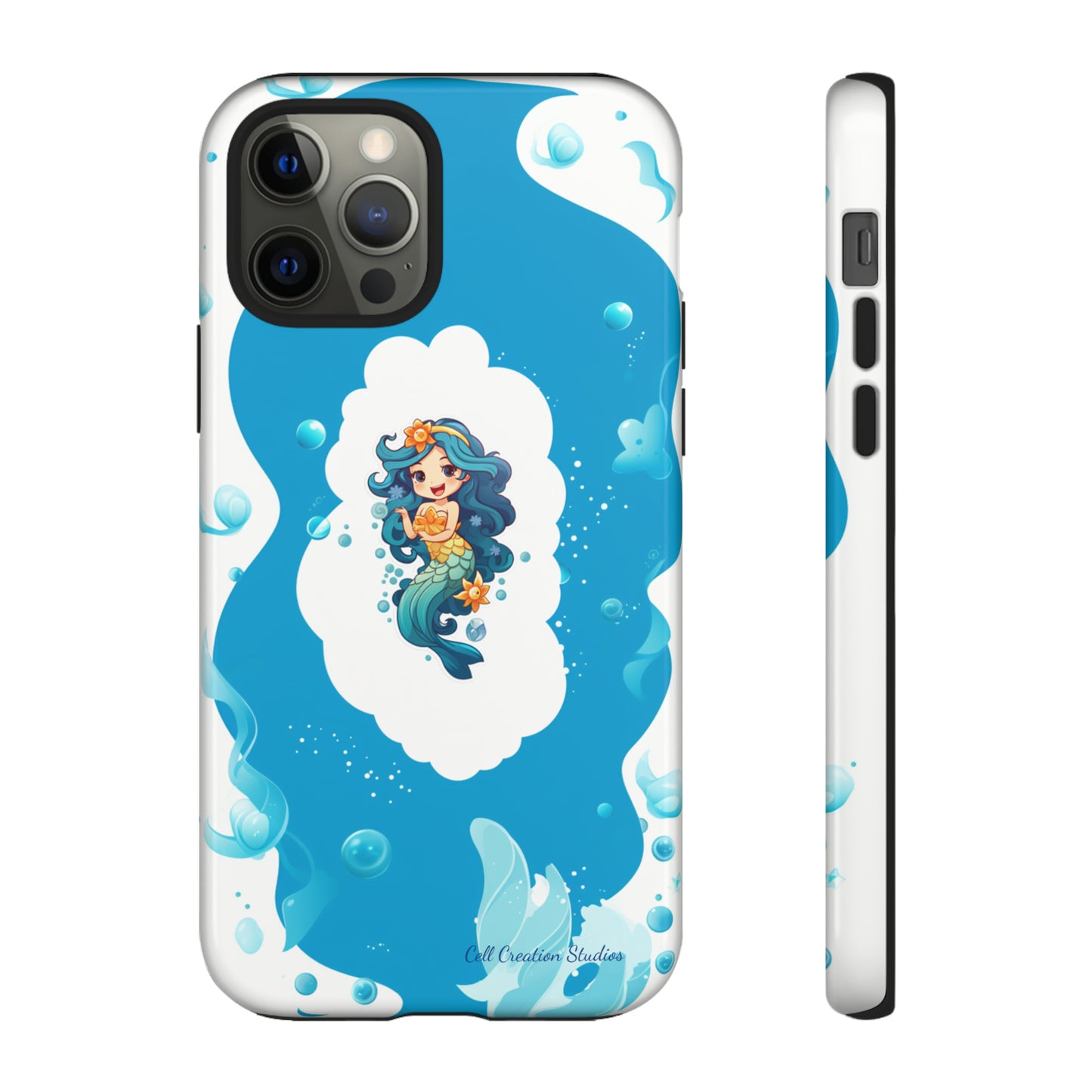 "Mermaid Elegance" -Tough iPhone Cases