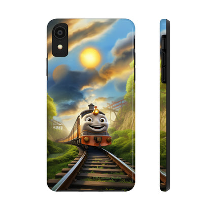 The "Smiling Express Train" Phone Case -Tough Phone Cases