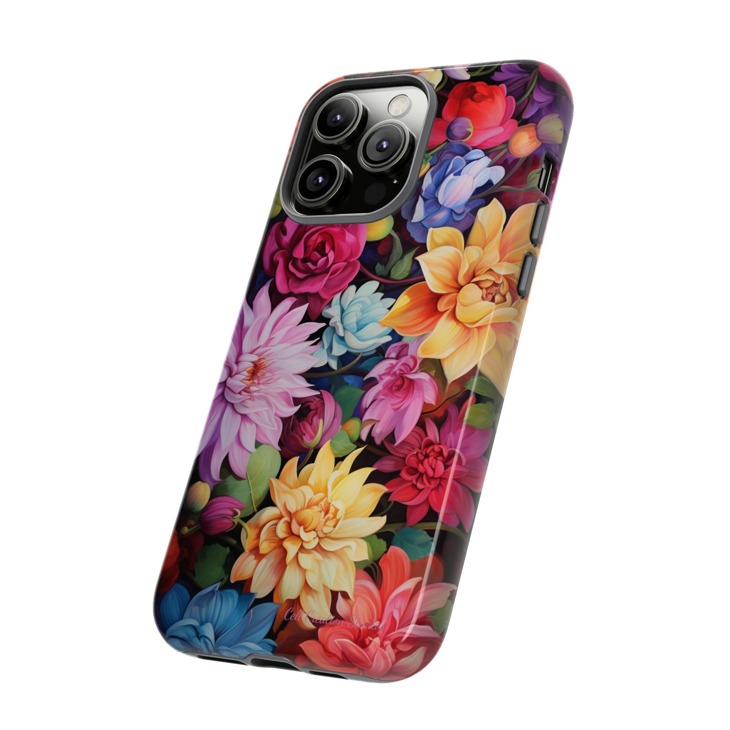 Introducing the "Blossom Beauty" Cell Phone Case – Elevate Your Style with Floral Charm -Tough Cases