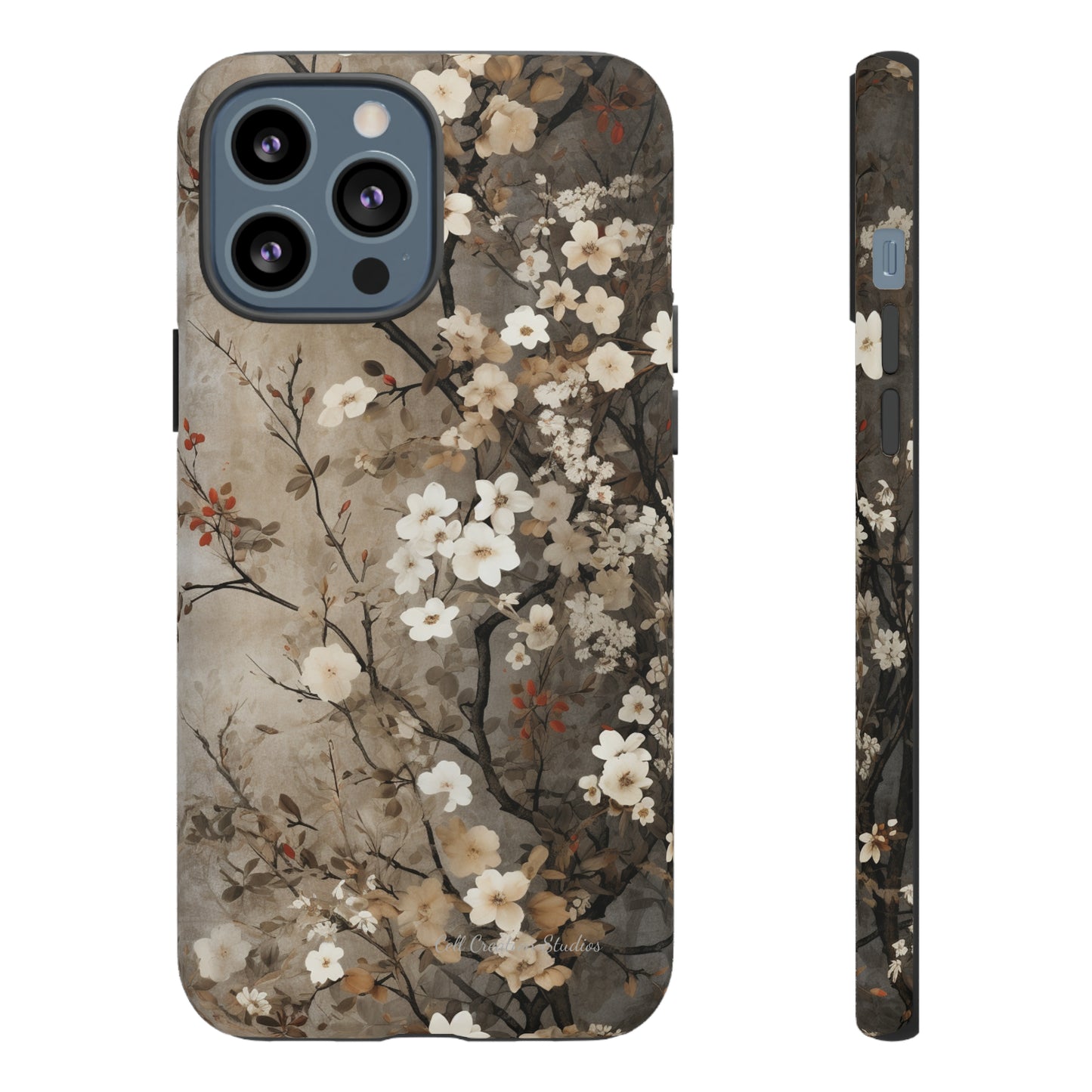 "Whimsical Blooms" -Tough iPhone Cases