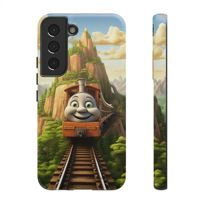 The "Mountain Journey Train" Character Phone Case-Tough Cases